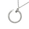 Carlier Juste Un Clou Necklace Paved With Diamonds